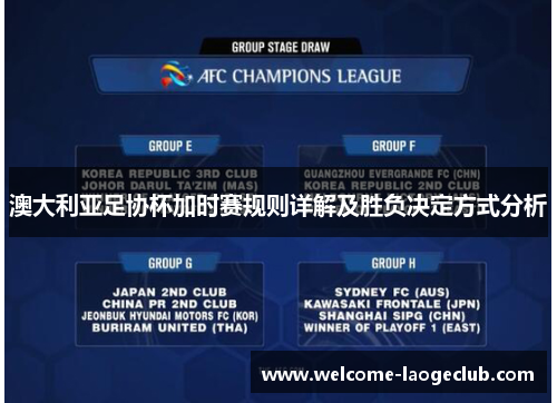 澳大利亚足协杯加时赛规则详解及胜负决定方式分析 澳大利亚足协杯加时赛规则详解及胜负决定方式分析